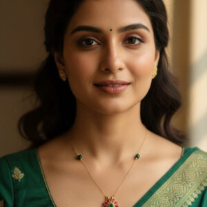 Lotus desgin neck peace